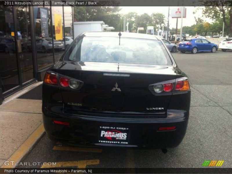 Tarmac Black Pearl / Black 2011 Mitsubishi Lancer ES