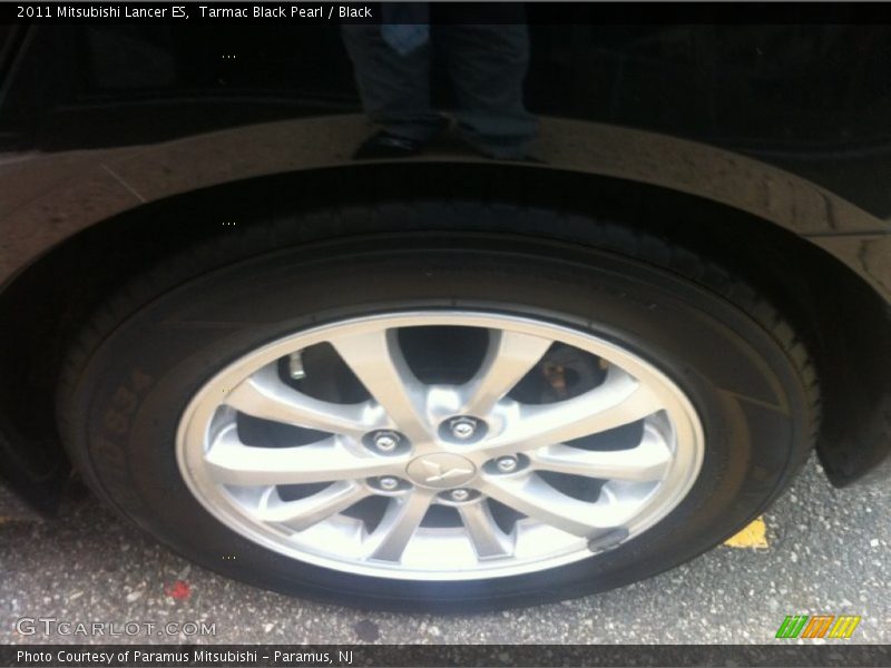 Tarmac Black Pearl / Black 2011 Mitsubishi Lancer ES