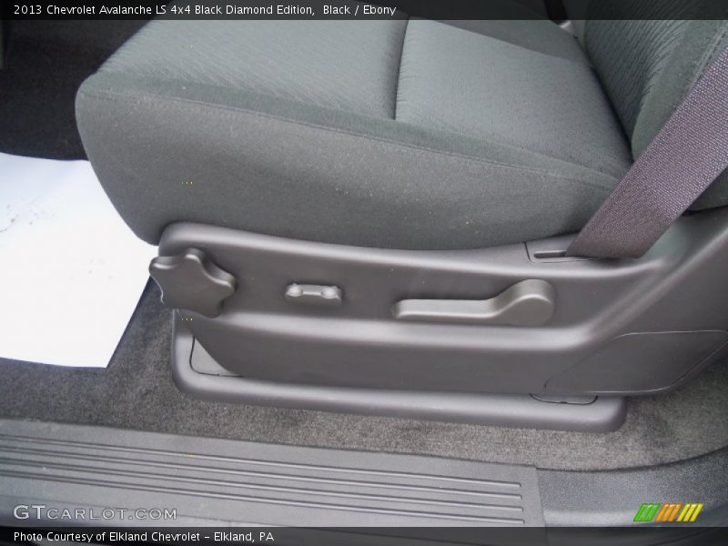 Black / Ebony 2013 Chevrolet Avalanche LS 4x4 Black Diamond Edition