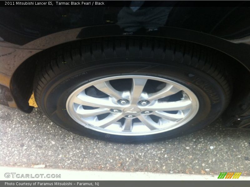 Tarmac Black Pearl / Black 2011 Mitsubishi Lancer ES