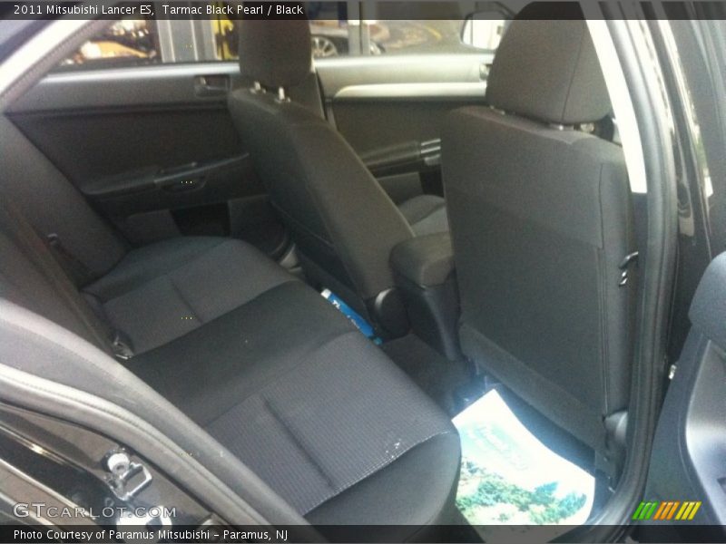 Tarmac Black Pearl / Black 2011 Mitsubishi Lancer ES
