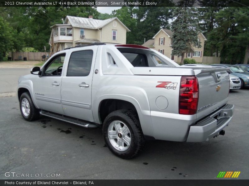  2013 Avalanche LT 4x4 Black Diamond Edition Silver Ice Metallic