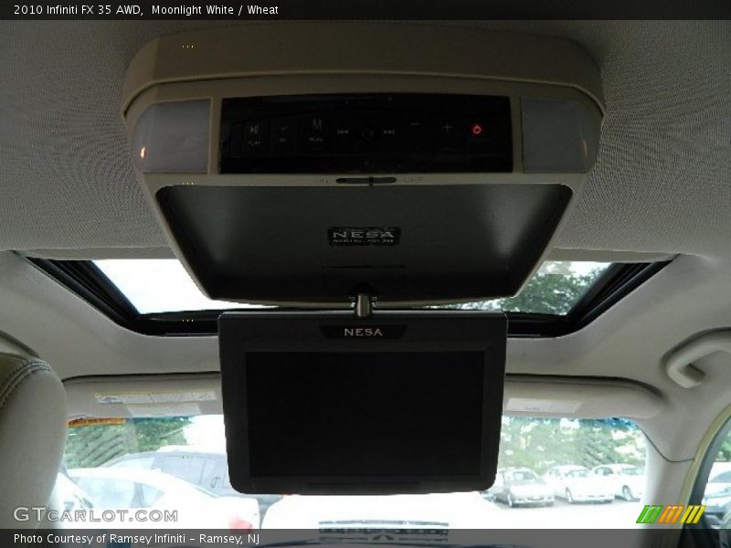 Moonlight White / Wheat 2010 Infiniti FX 35 AWD