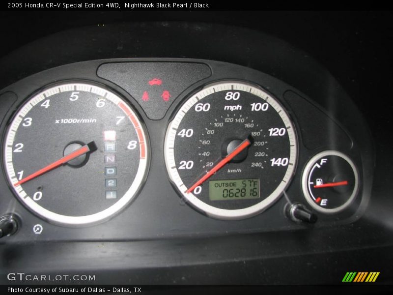 Nighthawk Black Pearl / Black 2005 Honda CR-V Special Edition 4WD