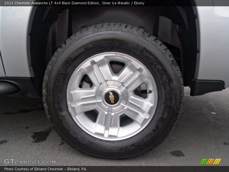  2013 Avalanche LT 4x4 Black Diamond Edition Wheel