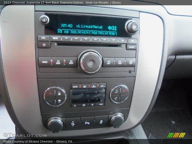 Controls of 2013 Avalanche LT 4x4 Black Diamond Edition