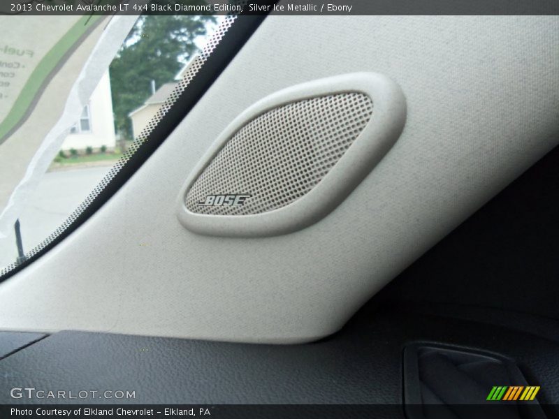 Audio System of 2013 Avalanche LT 4x4 Black Diamond Edition