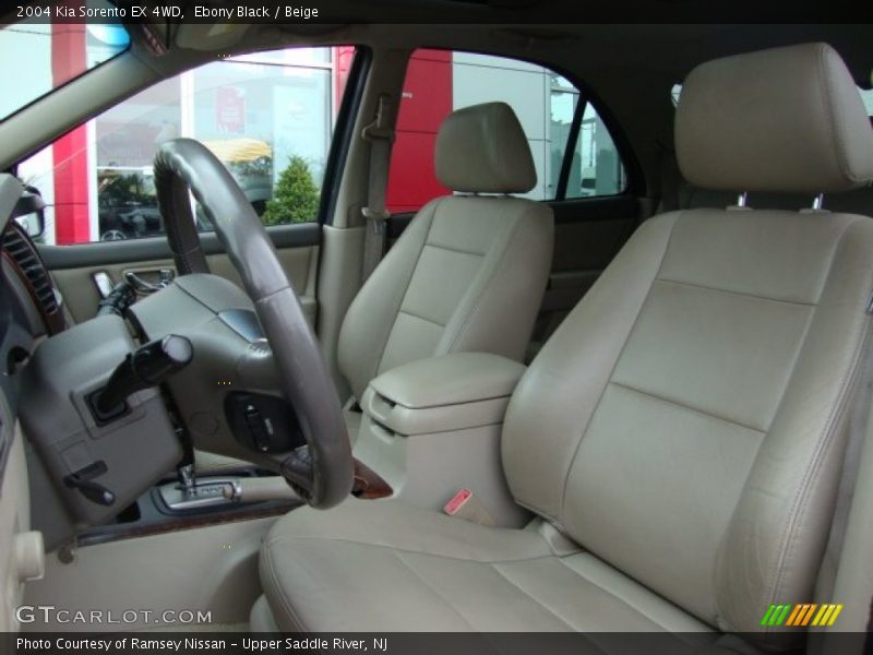 Ebony Black / Beige 2004 Kia Sorento EX 4WD