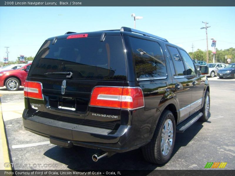 Black / Stone 2008 Lincoln Navigator Luxury