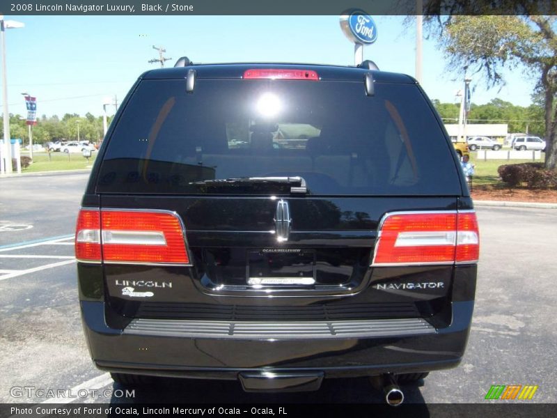 Black / Stone 2008 Lincoln Navigator Luxury