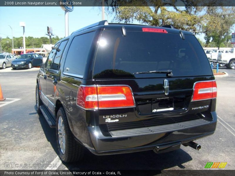 Black / Stone 2008 Lincoln Navigator Luxury