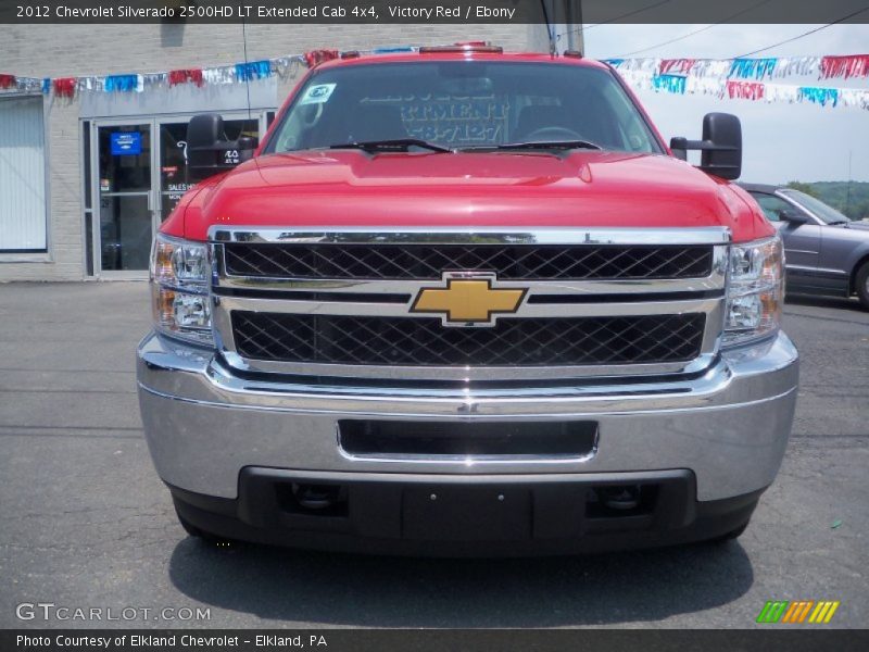 Victory Red / Ebony 2012 Chevrolet Silverado 2500HD LT Extended Cab 4x4
