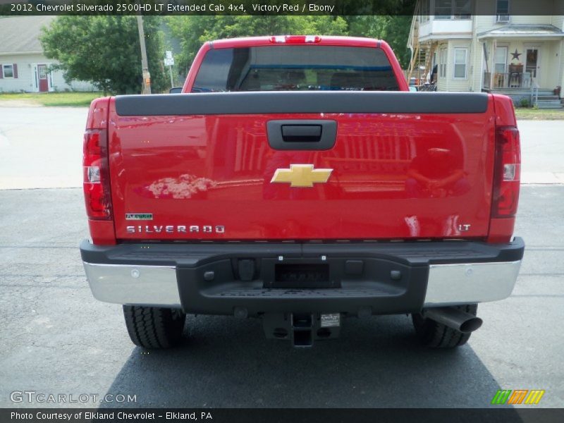 Victory Red / Ebony 2012 Chevrolet Silverado 2500HD LT Extended Cab 4x4