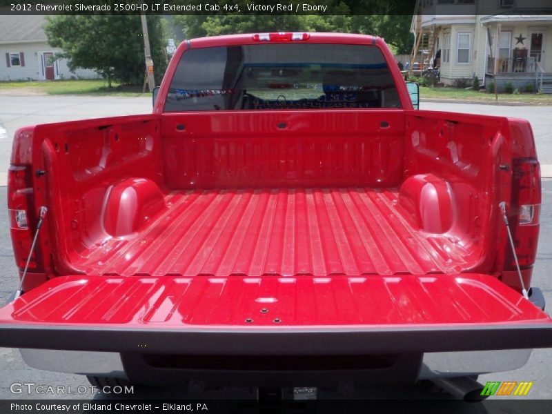 Victory Red / Ebony 2012 Chevrolet Silverado 2500HD LT Extended Cab 4x4