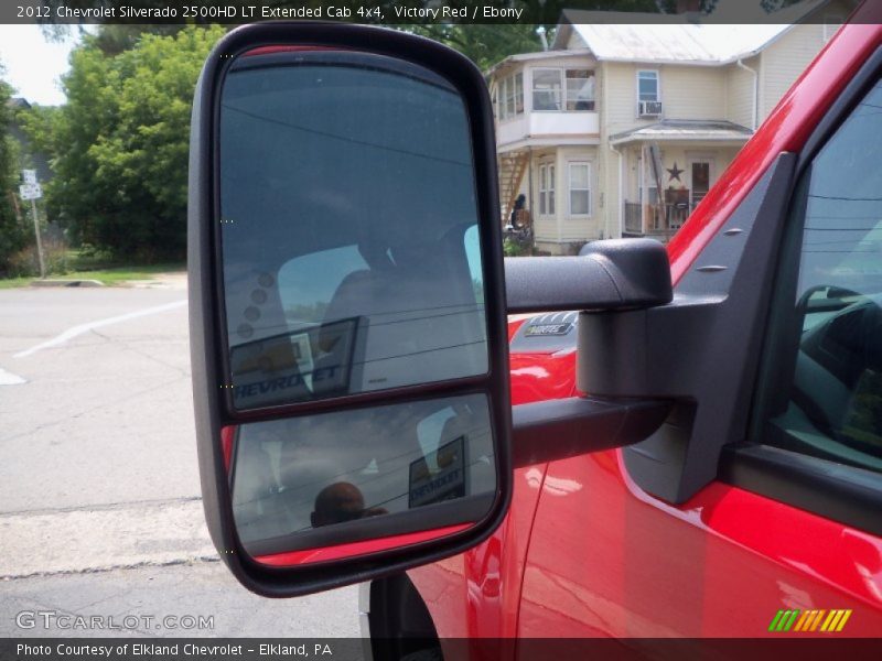 Victory Red / Ebony 2012 Chevrolet Silverado 2500HD LT Extended Cab 4x4
