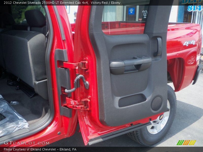 Victory Red / Ebony 2012 Chevrolet Silverado 2500HD LT Extended Cab 4x4
