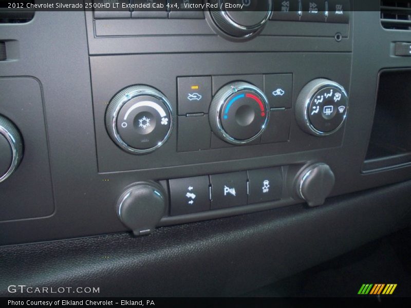 Victory Red / Ebony 2012 Chevrolet Silverado 2500HD LT Extended Cab 4x4