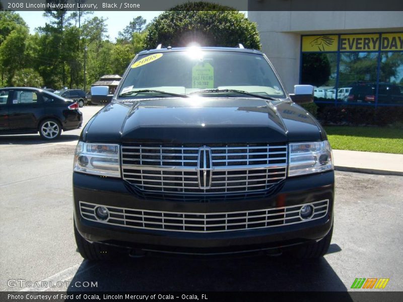 Black / Stone 2008 Lincoln Navigator Luxury