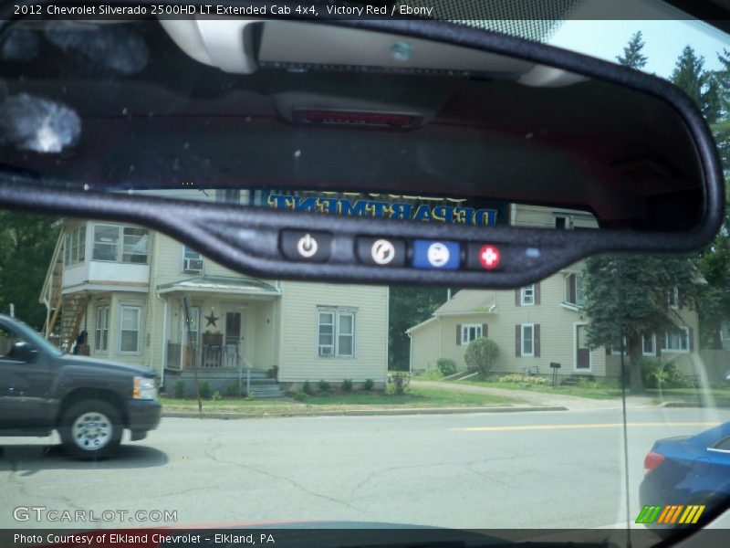 Victory Red / Ebony 2012 Chevrolet Silverado 2500HD LT Extended Cab 4x4