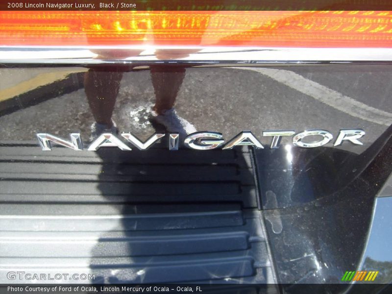 Black / Stone 2008 Lincoln Navigator Luxury