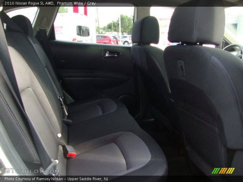 Phantom White / Gray 2010 Nissan Rogue SL AWD