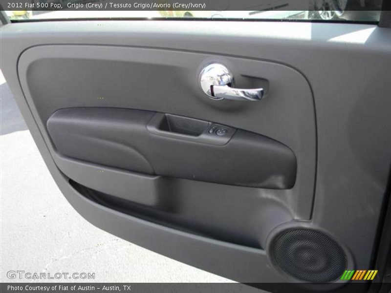 Grigio (Grey) / Tessuto Grigio/Avorio (Grey/Ivory) 2012 Fiat 500 Pop