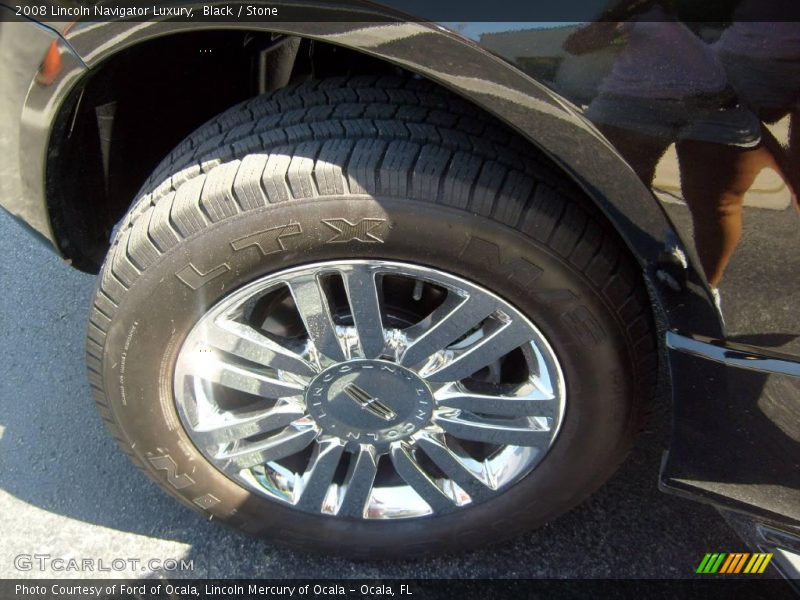 Black / Stone 2008 Lincoln Navigator Luxury
