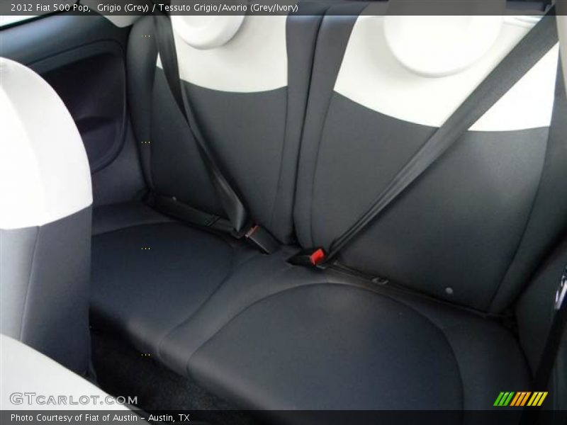 Grigio (Grey) / Tessuto Grigio/Avorio (Grey/Ivory) 2012 Fiat 500 Pop