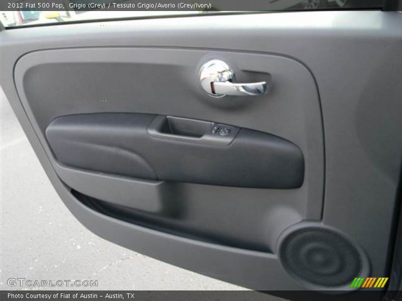 Grigio (Grey) / Tessuto Grigio/Avorio (Grey/Ivory) 2012 Fiat 500 Pop