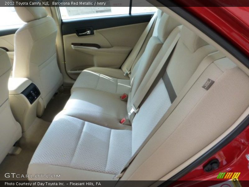 Barcelona Red Metallic / Ivory 2012 Toyota Camry XLE