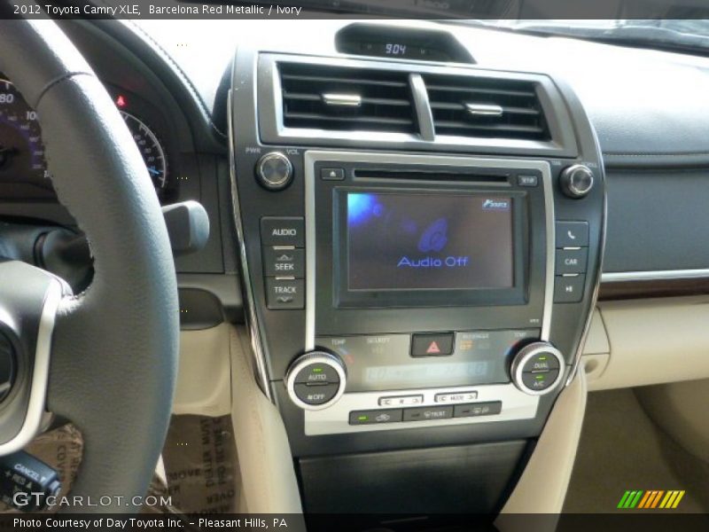 Barcelona Red Metallic / Ivory 2012 Toyota Camry XLE