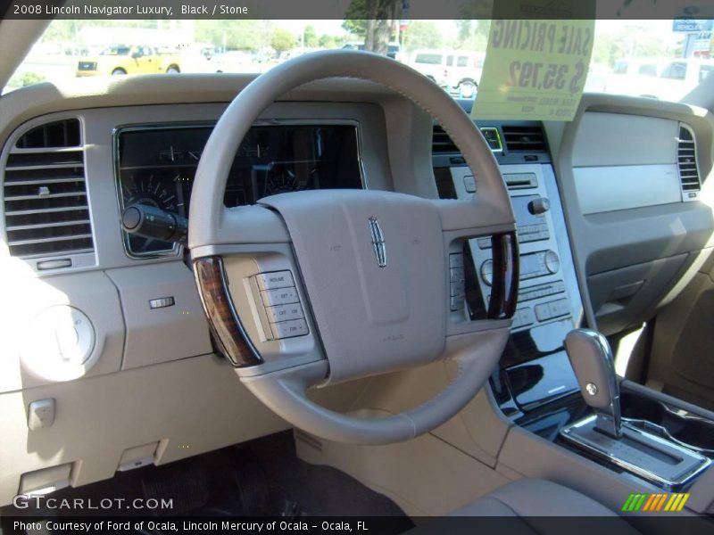Black / Stone 2008 Lincoln Navigator Luxury