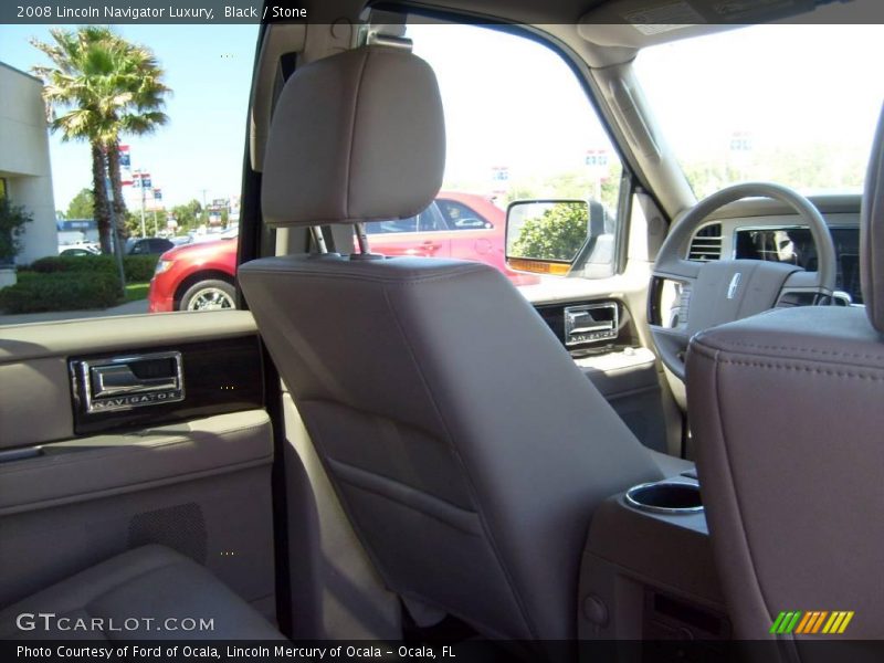 Black / Stone 2008 Lincoln Navigator Luxury