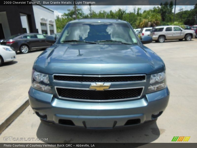 Blue Granite Metallic / Light Titanium 2009 Chevrolet Tahoe LT