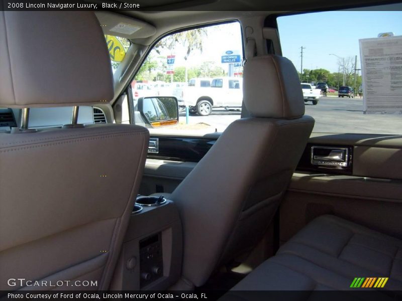 Black / Stone 2008 Lincoln Navigator Luxury