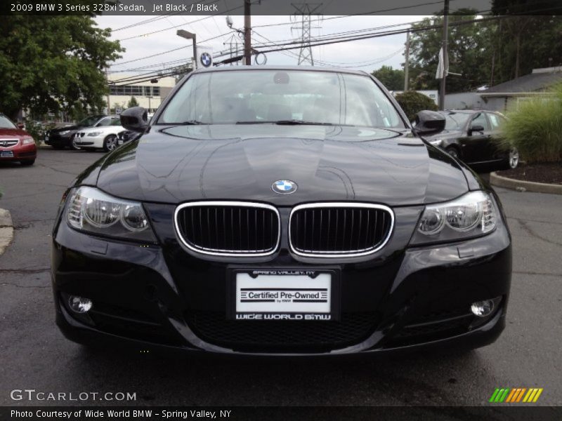 Jet Black / Black 2009 BMW 3 Series 328xi Sedan