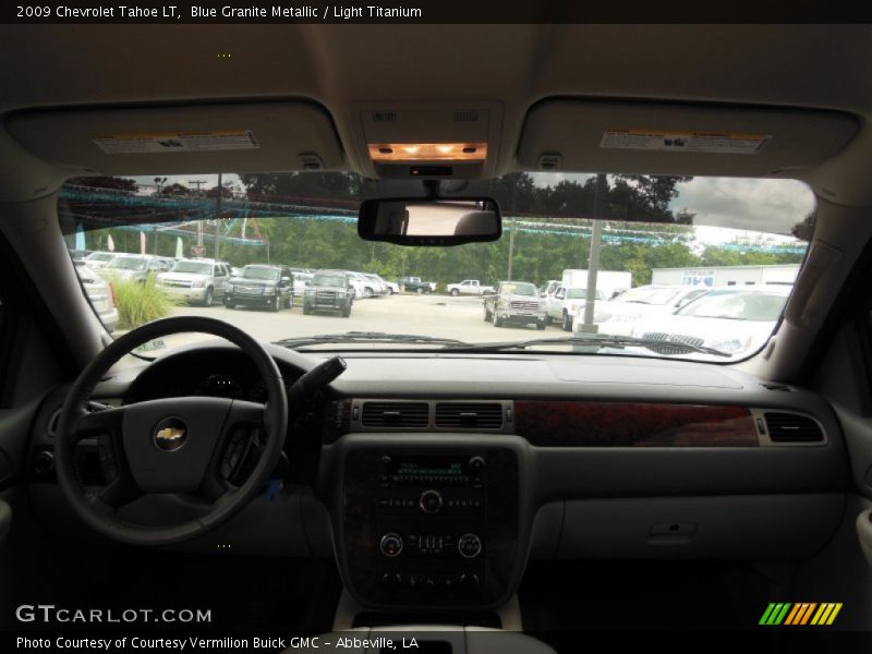 Blue Granite Metallic / Light Titanium 2009 Chevrolet Tahoe LT