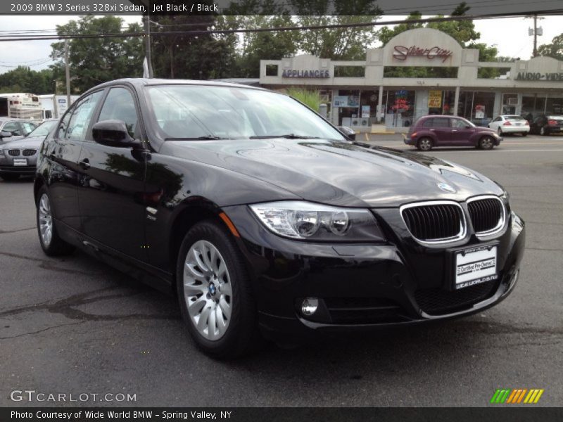 Jet Black / Black 2009 BMW 3 Series 328xi Sedan