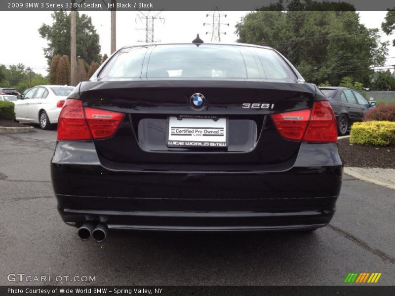 Jet Black / Black 2009 BMW 3 Series 328xi Sedan