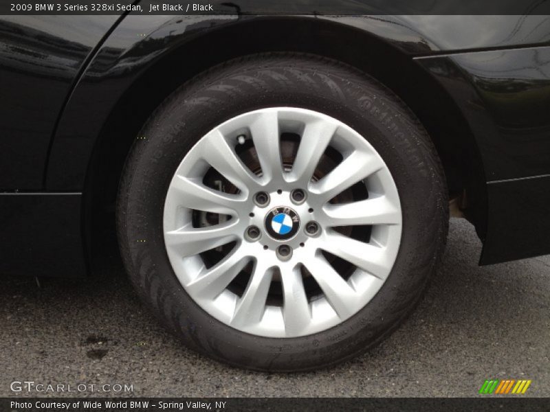 Jet Black / Black 2009 BMW 3 Series 328xi Sedan