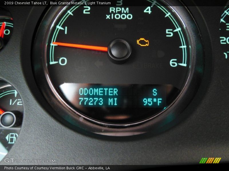 Blue Granite Metallic / Light Titanium 2009 Chevrolet Tahoe LT