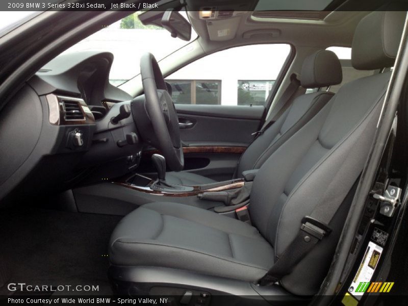 Jet Black / Black 2009 BMW 3 Series 328xi Sedan