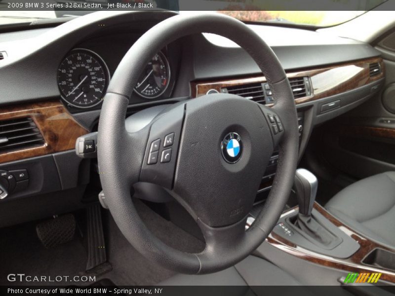 Jet Black / Black 2009 BMW 3 Series 328xi Sedan