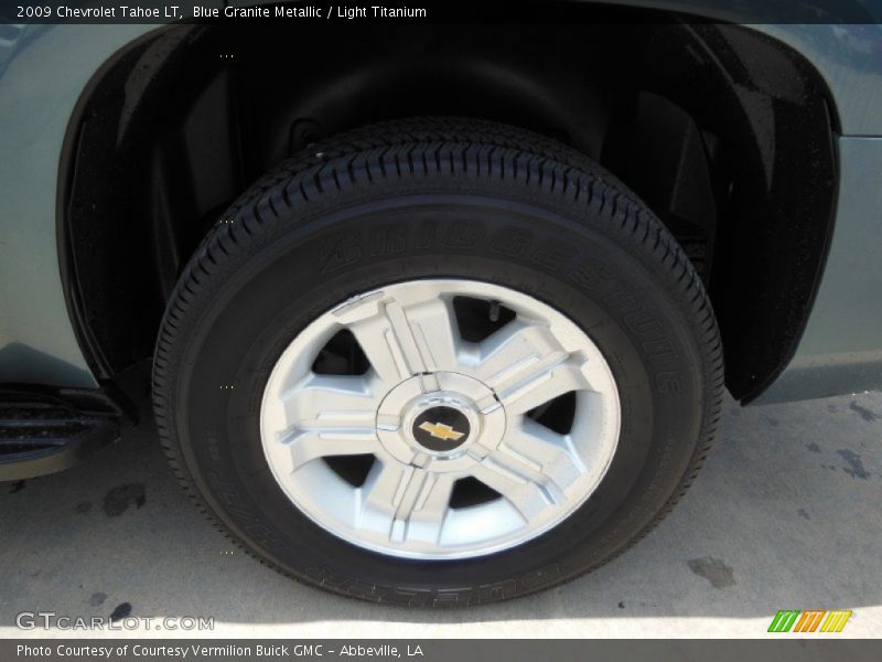 Blue Granite Metallic / Light Titanium 2009 Chevrolet Tahoe LT