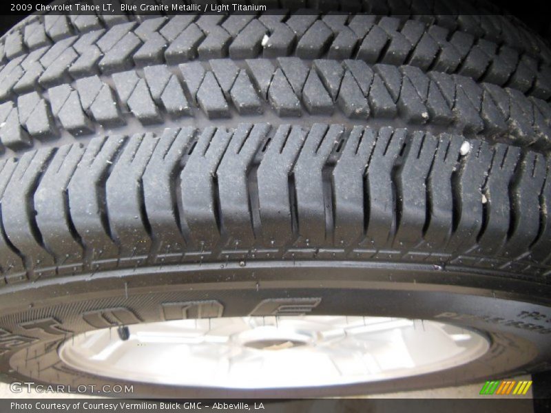 Blue Granite Metallic / Light Titanium 2009 Chevrolet Tahoe LT
