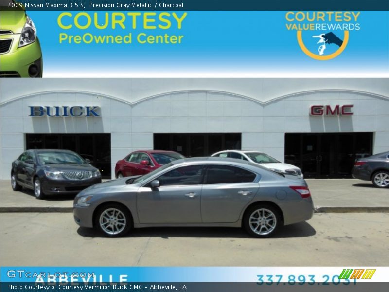 Precision Gray Metallic / Charcoal 2009 Nissan Maxima 3.5 S