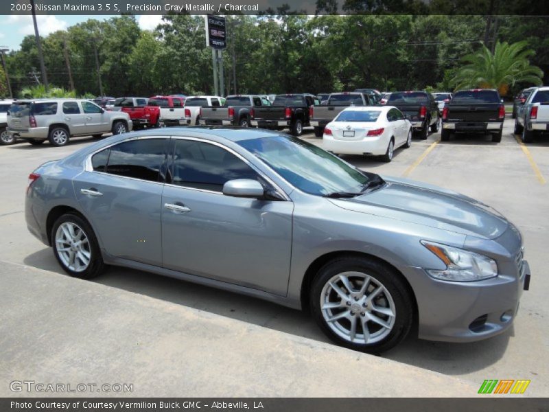 Precision Gray Metallic / Charcoal 2009 Nissan Maxima 3.5 S