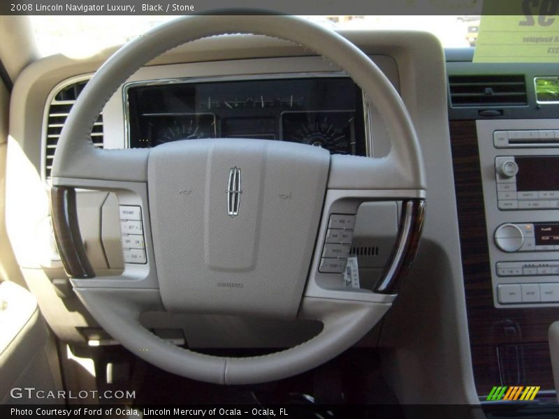 Black / Stone 2008 Lincoln Navigator Luxury