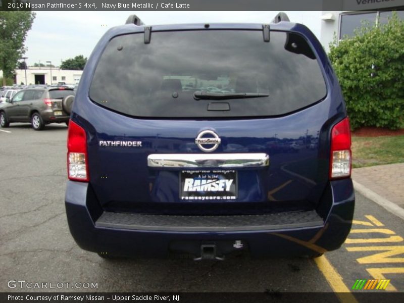Navy Blue Metallic / Cafe Latte 2010 Nissan Pathfinder S 4x4