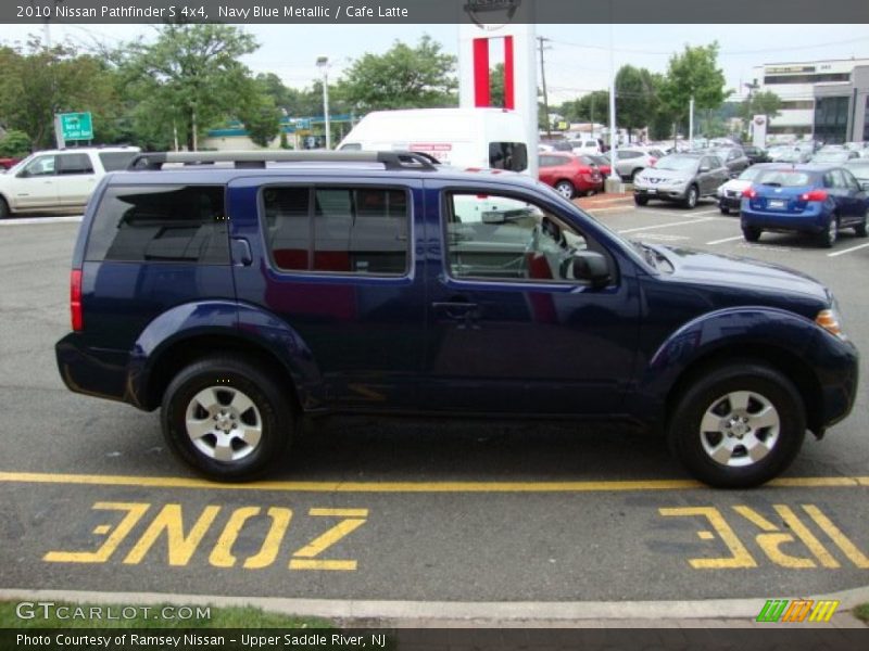 Navy Blue Metallic / Cafe Latte 2010 Nissan Pathfinder S 4x4